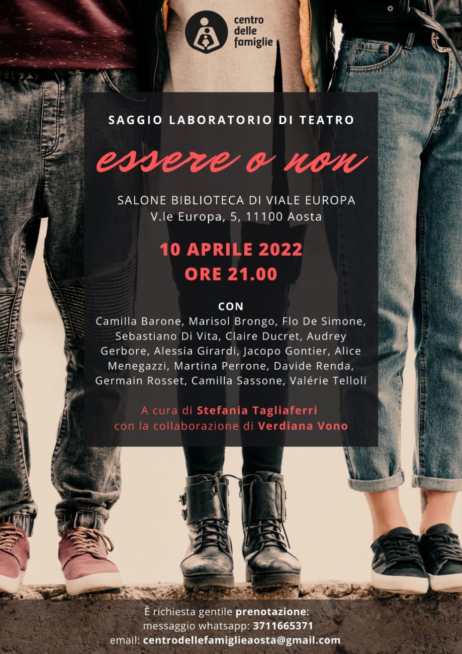 Locandina saggio teatro 2022 1